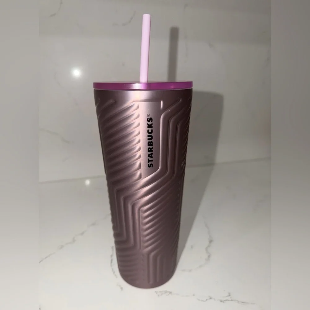 Starbucks Metallic Pink Tumbler
